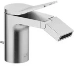 Dornbracht Liss&eacute; Bidet Einhandbatterie mit Ablaufgarnitur - chrom geb&uuml;rstet