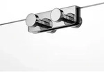Giese Hakenleiste sky mit vier Haken f&uuml;r Glasduschwand - Chrom