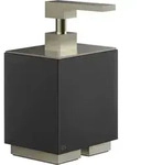 Gessi Rettangolo Stand-Seifenspender Beh&auml;lter schwarz - Finox Optik