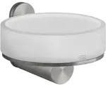 Gessi 316Accessoires Seifenablage Wandmodell, Glas dunkel - schwarz matt