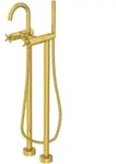 Steinberg Serie 250 freistehende Wannenarmatur - brushed gold