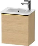 Duravit D-Neo Waschtischunterbau wandh&auml;ngend mit M&ouml;belgriff Gold poliert -...