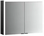 emco prime 3 Lichtspiegelschrank 1300mm - schwarz/spiegel