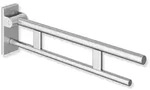 HEWI System 900 mobiler St&uuml;tzklappgriff Mono, Design A, 712mm - Edelstahl matt