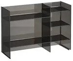 LAUFEN Kartell Regal Sound rack rauchgrau - rauchgrau