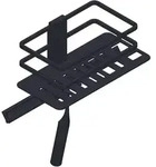 Giese Duschkorb Piano mit seitlichem Halter - schwarz matt