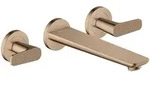 Axor Citterio C 3-Loch Wannenmischer Cubic Cut - polished red gold optic