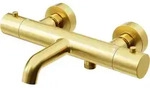 Steinberg Serie 341 Aufputz-Thermostat - brushed gold