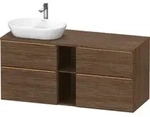 Duravit D-Neo Konsolenwaschtischunterbau mit M&ouml;belgriff Bronze geb&uuml;rstet -...