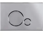 Duravit WC-Bet&auml;tigungsplatte mechanisch f&uuml;r WC Beta 120 - chrom