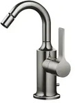 Dornbracht VAIA Bidet-Einhandbatterie mit Ablaufgarnitur - dark chrome
