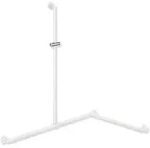 HEWI System 900 Duschhandlauf mit verschiebbarer Brausehalterstange, 1250/1185/765mm