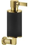 Gessi Inciso Seifenspender Wandmodell, Glas dunkel - gold