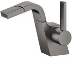 Dornbracht IMO Bidet-Einhandbatterie Ausladung 140mm - brushed dark platinum