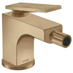 Axor Citterio Einhebel-Bidetmischer mit Rautenschliff - brushed bronze