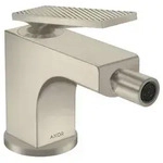 Axor Citterio Einhebel-Bidetmischer mit Rautenschliff - brushed nickel