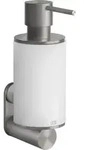 Gessi 316Accessoires Seifenspender Wandmodell, Glas hell - schwarz matt