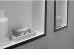 Hansgrohe XtraStoris Individual Wandnische, Korpus wei&szlig; matt, 30 x 15 x 10cm -