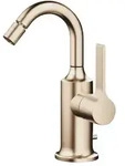 Dornbracht VAIA Bidet-Einhandbatterie mit Ablaufgarnitur - champagne geb&uuml;rstet