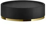 Gessi Inciso Seifenablage Standmodell, Glas dunkel - gold