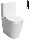 LAUFEN Cleanet Meda Stand-Dusch-WC - wei&szlig;