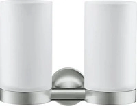 Duravit 0099487000, Duravit Starck T Glashalter Edelstahl geb&uuml;rstet