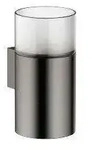 Dornbracht Glashalter Wandmodell - brushed dark platinum
