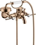 Axor 16551300, Axor Montreux 2-Griff-Wannenarmatur Aufputz polished red gold optic