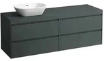 LAUFEN Lani Waschtischplatte mit Unterschrank 1570mm, mit Ausschnitt links -
