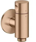 Axor One Wandanschluss Stop mit Absperrventil - Brushed Red Gold
