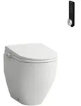 LAUFEN Cleanet Pro Stand-Dusch-WC - wei&szlig;