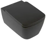 Villeroy & Boch Subway 3.0 Wand-Tiefsp&uuml;l-WC - Pure Black CeramicPlus