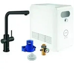 GROHE Blue Professional L-Auslauf Set - velvet black