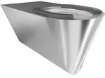 KWC Professional Campus WC-Becken barrierefrei mit 2 WC-Sitzhalbschalen -