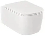 KLUDI RESA S Spiralflush-Wand-WC, 55 cm P-f&ouml;rmiger Abfluss Wei&szlig; gl&auml;nzend -...