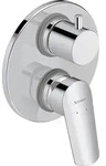 Duravit No.1 Einhebel-Wannenmischer Unterputz - chrom