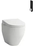 LAUFEN Cleanet Pro Lite Stand-Dusch-WC - wei&szlig;