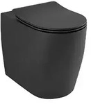 KLUDI RESA R Spiralflush-Stand-WC 55cm - schwarz matt