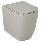 KLUDI RESA S Spiralflush-Stand-WC, 55 cm - matt light gove (grau)