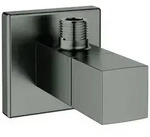 GROHE Eurocube Eckventil - hard graphite geb&uuml;rstet
