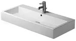 Duravit Vero Waschtisch 1000 mm, mit &Uuml;berlauf, 1 Hahnloch, geschliffen, wei&szlig; -