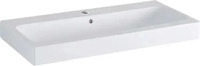 Geberit 124090000, Geberit iCon Waschtisch, 900 x 485mm, mit Hahnloch, mit &Uuml;berlauf