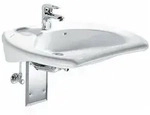 Geberit Vitalis Waschtisch 650 x 600mm mit &Uuml;berlauf - wei&szlig;