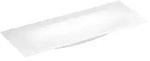 KEUCO Edition 11 Keramik-Waschtisch, ohne Hahnlochbohrung, 1405 x 17 x 538mm - Wei&szlig;