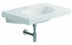 Geberit Preciosa Waschtisch 800 x 550mm ohne Hahnloch, ohne &Uuml;berlauf - wei&szlig;