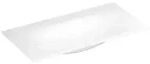 KEUCO Edition 11 Keramik-Waschtisch ohne Hahnlochbohrung, 1055 x 17 x 538mm -...