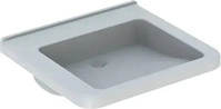 Geberit 128661000, Geberit Renova Comfort Waschtisch, 600 x 550mm, unterfahrbar, ohne