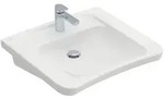 Villeroy & Boch ViCare Waschtisch 650 x 550mm, mit Hahnloch, ohne &Uuml;berlauf - wei&szlig;