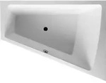 Duravit Paiova Badewanne, Einbauversion, mit R&uuml;ckenschr&auml;ge rechts, 1800 x 1400mm -