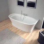 Duravit Cape Cod Oval-Badewanne Vorwandversion 1900 x 900mm, Modell 700364 - wei&szlig;